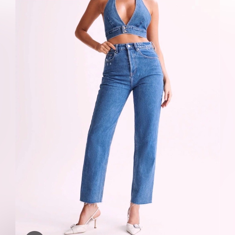 Meshki Tina Mom Jean - 70'S Blue